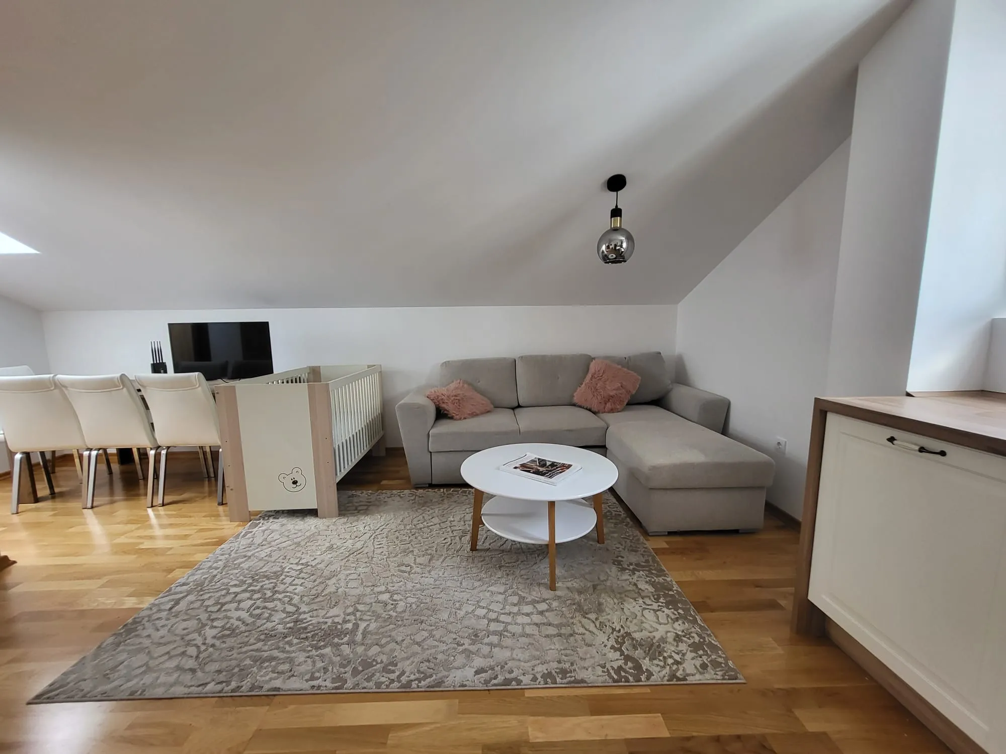 Two bedroom apartment in a new building in Tivat